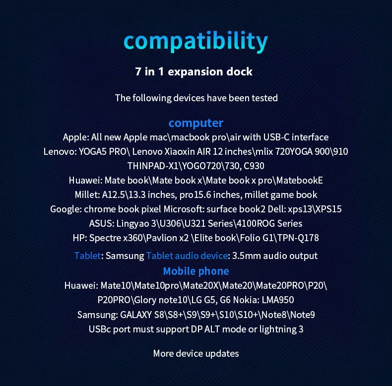Type-C концентратор док-станция для ноутбука USB 3,0 HDMI TF LAN PD usb-c для Macbook для huawei mate 10 P20 pro XiaoMi samsung S8 9