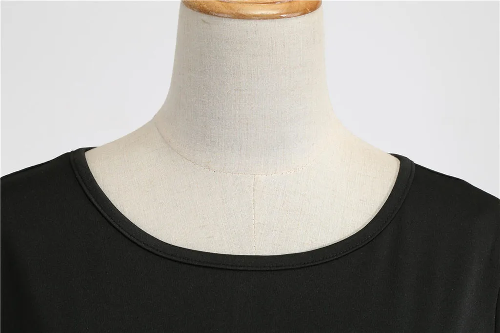 Женское платье с принтом кота SAGACE элегантное в стиле ретро длинными рукавами на