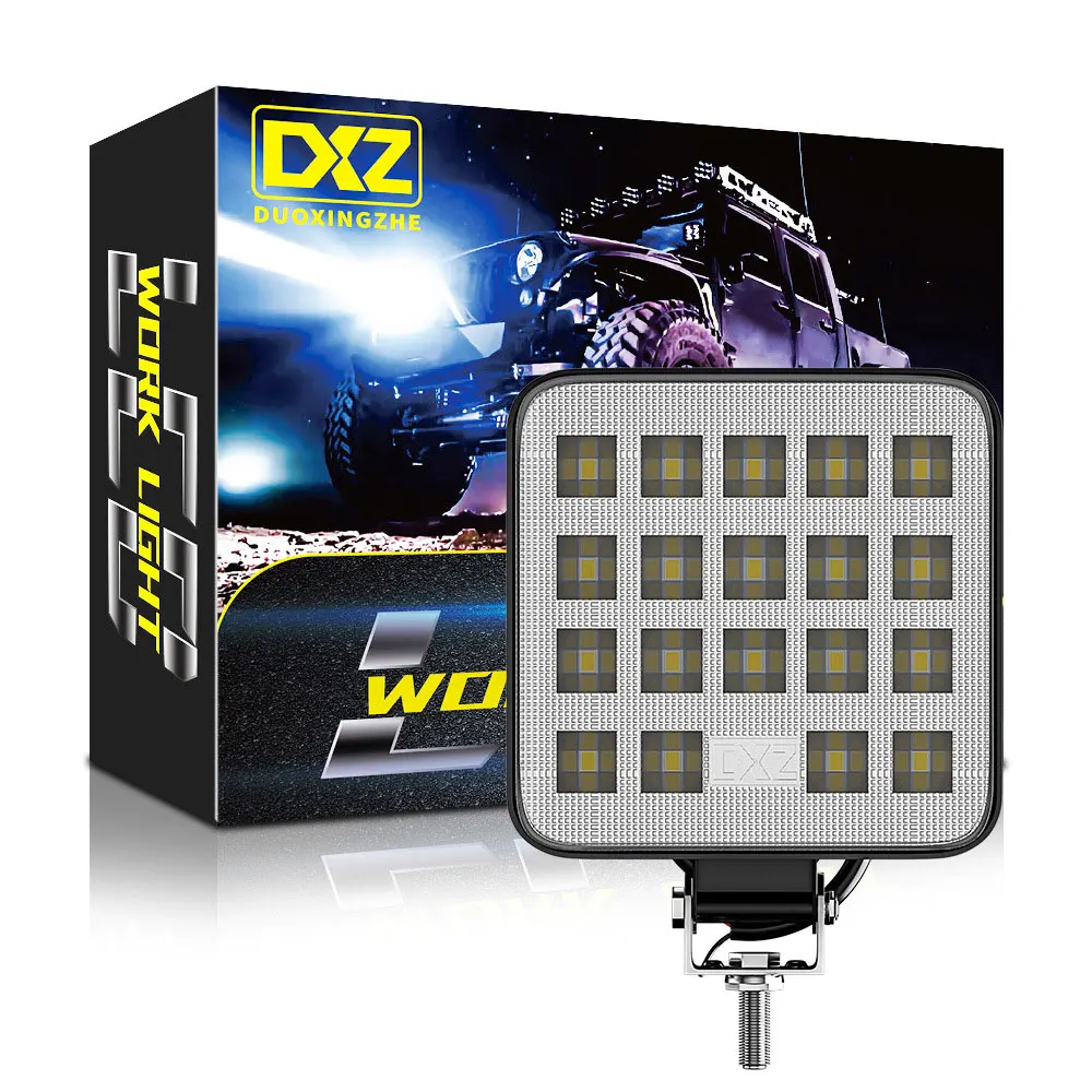 12V 24V 57W 6500K 19LED супер яркий автомобильный рабочий светильник точечный для вождения