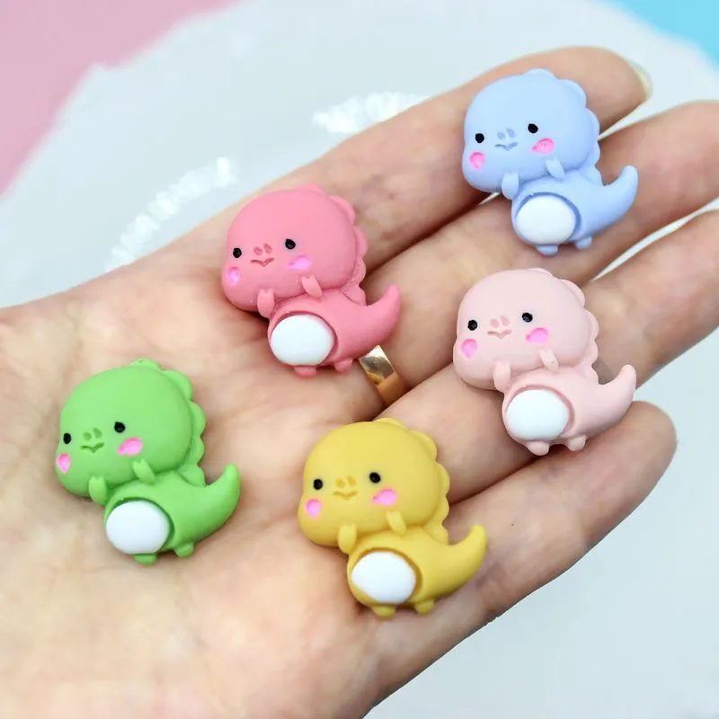 10Pcs Cartoon Animal Flatback Charm DIY Hairpin Decorative Scrapbook Decor Home Figurine Crafts Embellishment | Игрушки и хобби