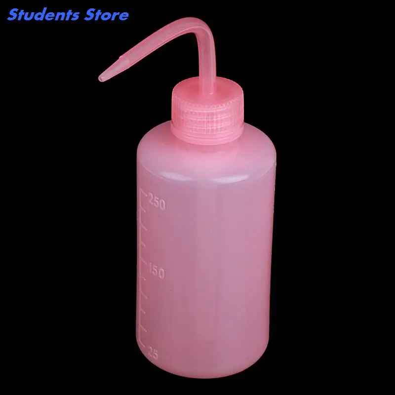 

1PC Wash Clean Clear White Plastic Green Soap Lab Wash Squeeze Diffuser Bottle