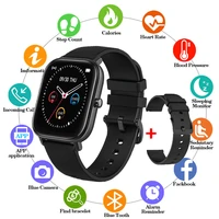 p8 sport smart watch men women 1 4inch full touch watches pedometer waterproof smartwatch heart rate blood pressure monitor