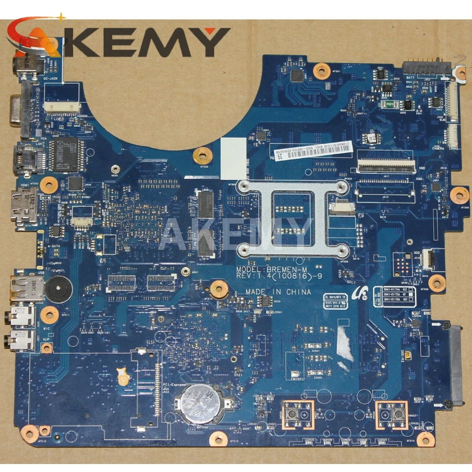 

For Samsung R780 Laptop Motherboard BA92-07275A BA41-01402A HD5470/1GB GPU DDR3 HM55 100% Tested Fast Ship