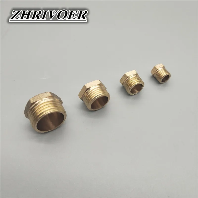 1/8 &quot1/4&quot 3/8 &quot1/2&quot 1 &quotBSP с наружной резьбой латунные трубы Внешний шестигранник