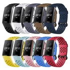 Ремешок для Fitbit Charge 4 Band Silicone Charge 3 3SE Wristband водонепроницаемый браслет Correa для Fitbit Smart Watch Band