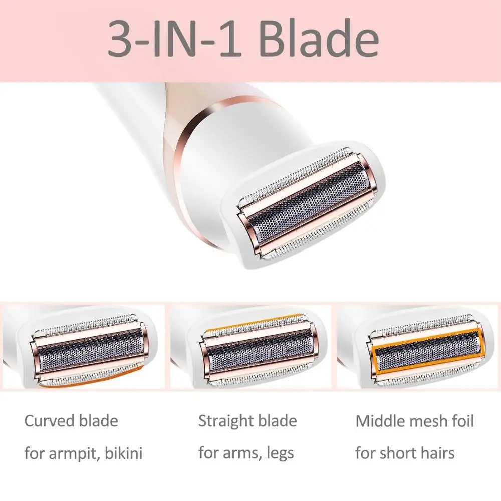 4 в 1 Набор для женщин электрическая Очищающая щетка лица моющее средство