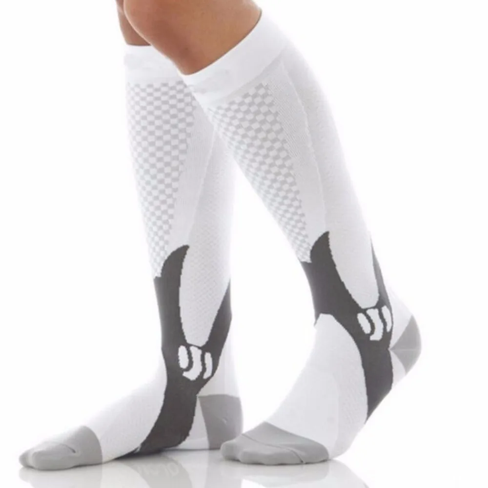 2018 Men Stretch Compression Socks Male Soft Breathable Ball Games Below Knee Women Meia Release Stress Calcetines Hombre | Мужская