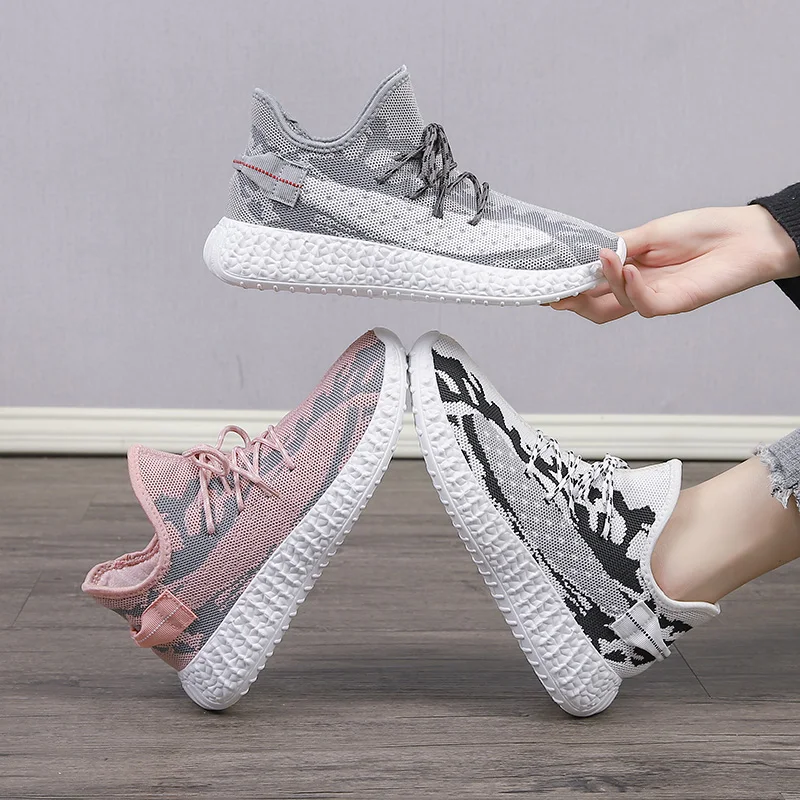 

Hot New 36-40 Coconut Shoes Female Popular Women's Shoes 2020 Wild Casual Shoes Female Students Sports Flat Shoes Female