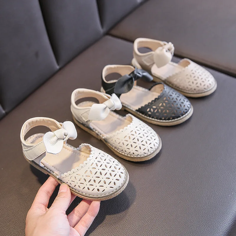 Новинка лета 2020 детские сандалии из натуральной кожи для девочек обувь принцессы