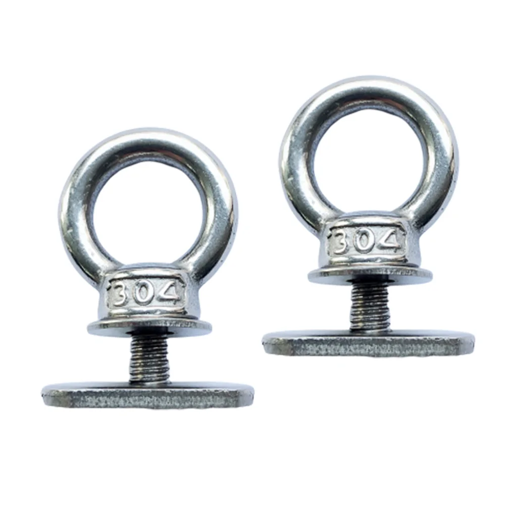 

2pcs Kayak Track Mounting Tie Down Eyelet Nut Nutsert Hardware Leash Holder