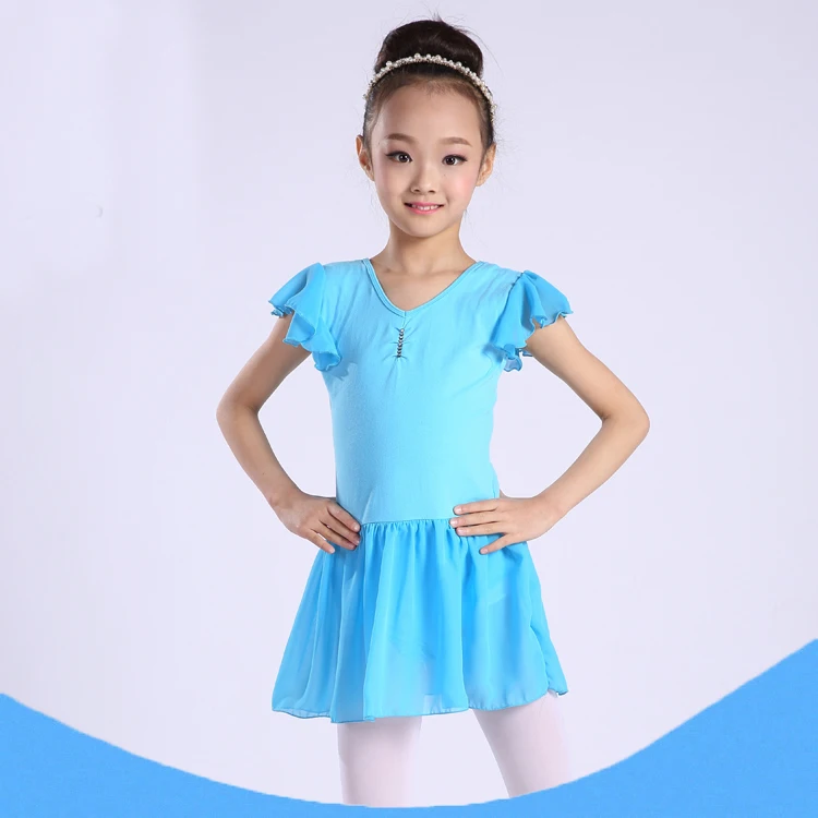 Балетное трико для девочек балетное гимнастическое платье-пачка Детские
