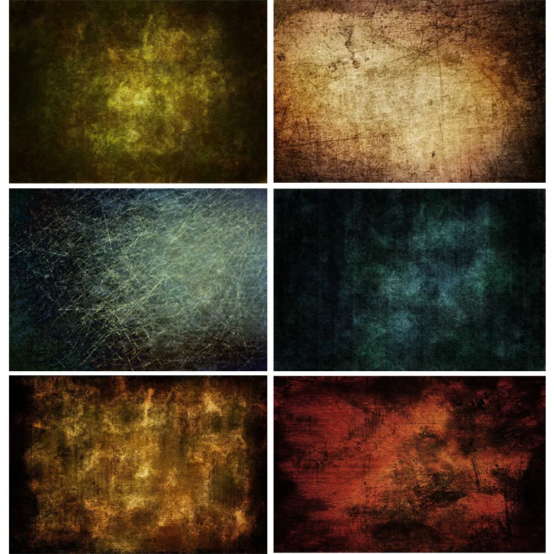 

SHENGYONGBAO Abstract Gradient Vintage Vinyl Baby Portrait Photography Backdrops For Photo Studio Background XT20915FGD-112