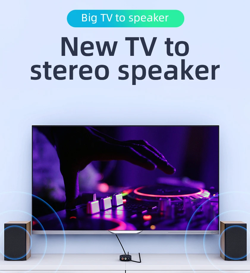 Цифровой аналоговый аудио конвертер Unnlink 192 кГц DAC Bluetooth 5 0 декодер Spdif Toslink