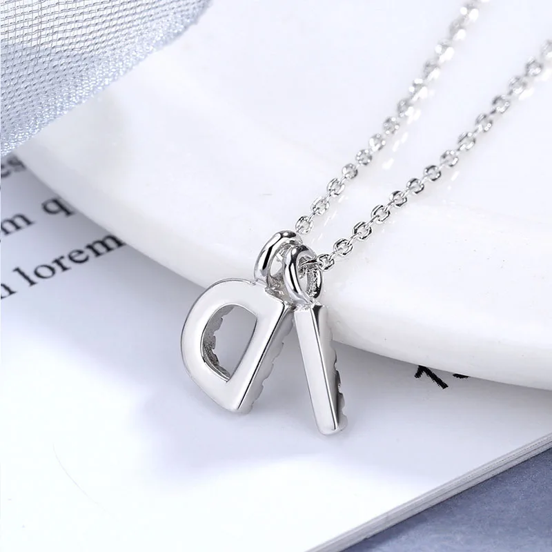 Женское Ожерелье с буквами ID FUN PROUDER универсальная цепочка до ключицы из