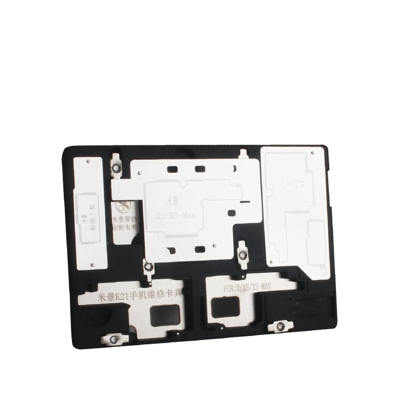Circuit Board PCB Holder Jig Fixture for iPhone X/XS/XS MAX Logic Chip BGA Positioning Soldering Rework Platform | Инструменты