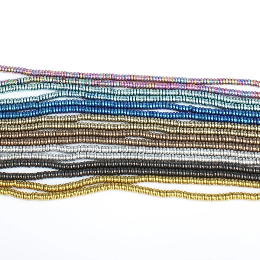 Бусины из гематита 4 х2 мм 16 дюймов | Украшения и аксессуары