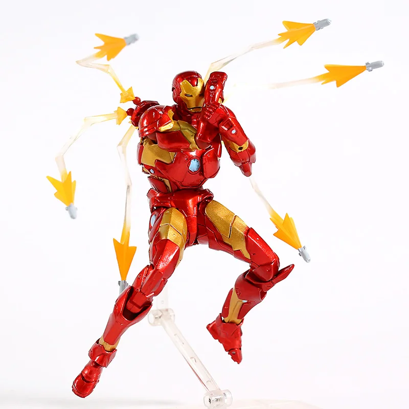 Фигурка Железный человек из серии Yamaguchi Revoltech Коллекционная модель игрушки |