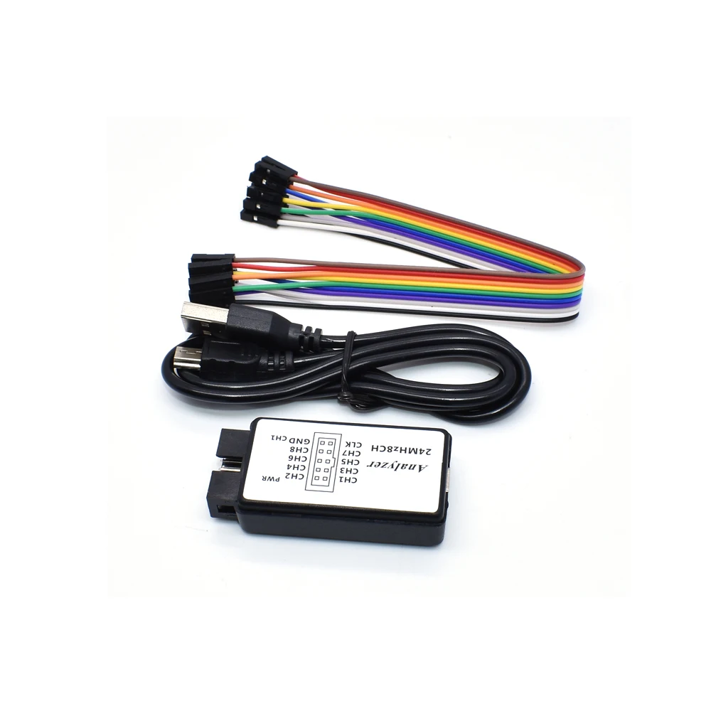 USB логический анализатор 24 МГц 8 каналов м/секунды отладчик для ARM FPGA логика м 8CH |
