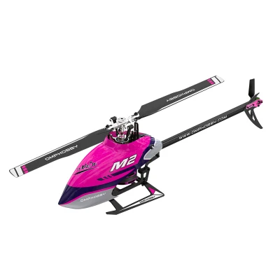 

OMPHOBBY M2 V2 3D Flybarless Dual Brushless Motor Direct-Drive RC Helicopter without Remote Control
