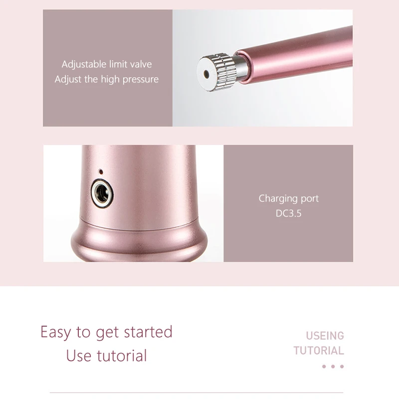 

Portable Paint Spray Gun Beauty Moisturizing Handle Foam Sprayer Filling Insulating Waterproof Easy Clean Fog Mist Sprayer