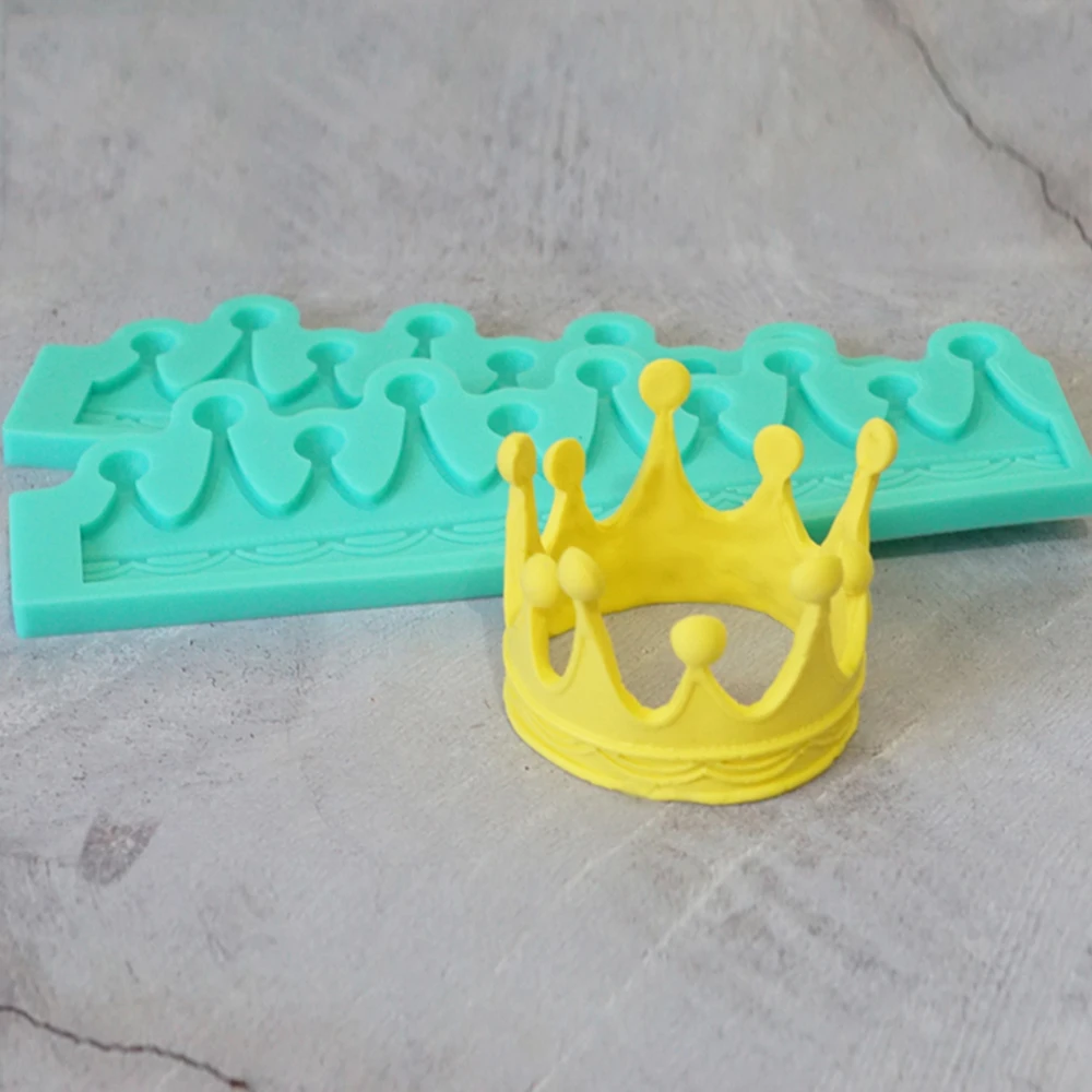 Торговый центр Корона Fondant (сахарная) торт силиконовые формы шоколада Торт