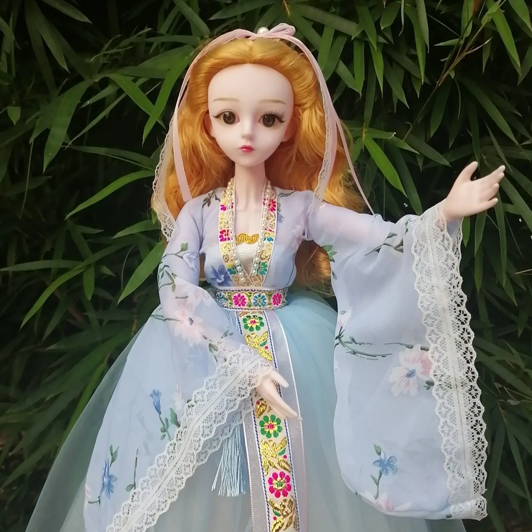 

1/3 Bjd одежда серии Hanfu костюм 60 см Кукла Одежда Платье кукольный домик аксессуары