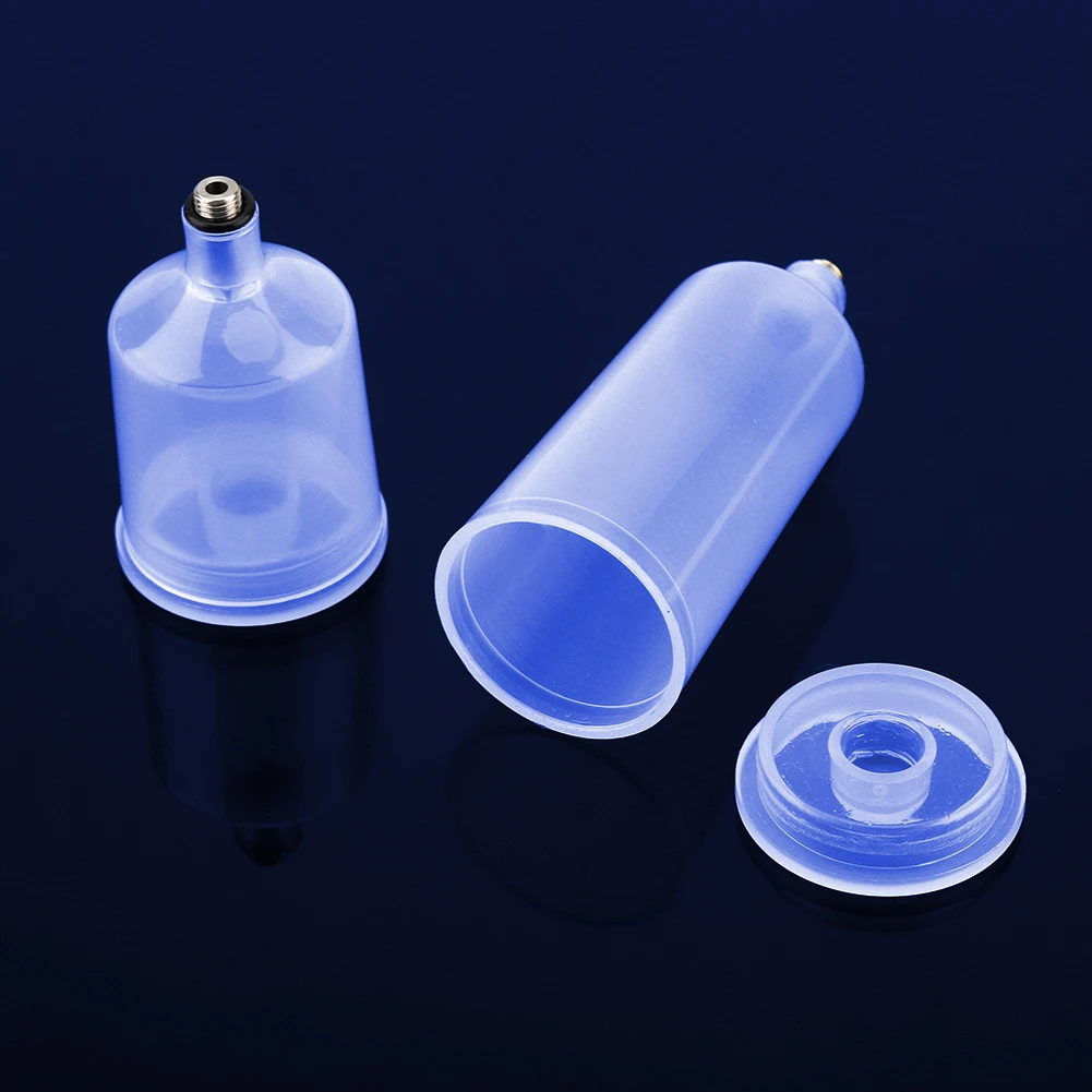 2 шт./компл. 20 мл 40 пластиковый распылитель краски Gun Airbrush Cup Pot Fastmover резьбовой
