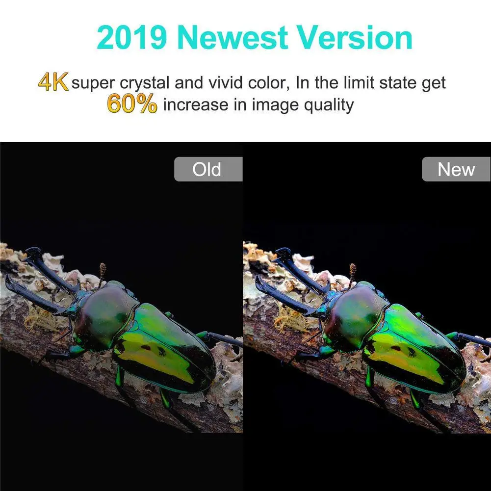 Высокое качество 980 миль HD ТВ антенны комнатная Мини цифровая антенна высокое