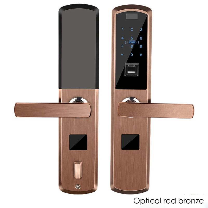 Умный дверной замок Wi-Fi приложение цифровой Bluetooth Smart Password Lock Pin-код электронный с