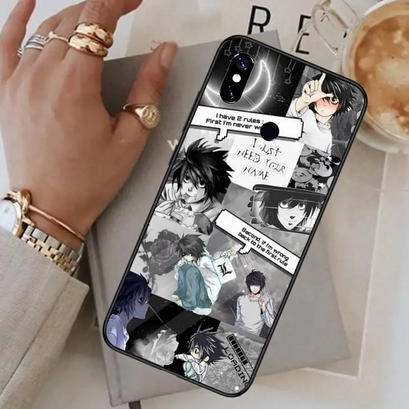 

anime death note Phone Case For Xiaomi Redmi 7 8 9t a3Pro 9se k20 mi8 max3 lite 9 note 9s 10 pro
