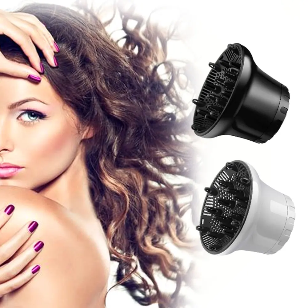

Universal Hair Diffuser Adaptable For Blow Dryers With Rotatable Design Curly Hair Large Wind Hood Fixed Shape Dispersing Wind