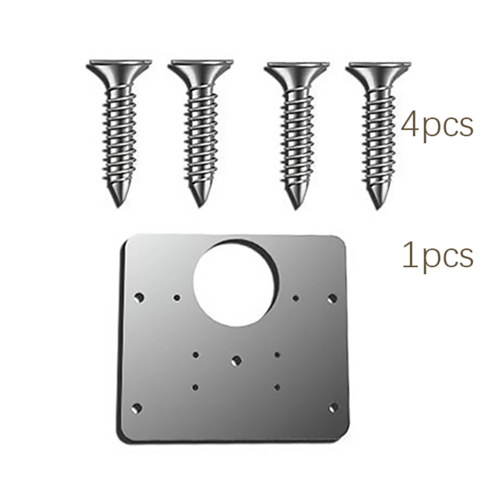 

1 Set Hinge Repair Plate Rust Resistant Stainless Cabinet Furniture Drawer Window Stainless Steel Plate Repair Hinge Accessories
