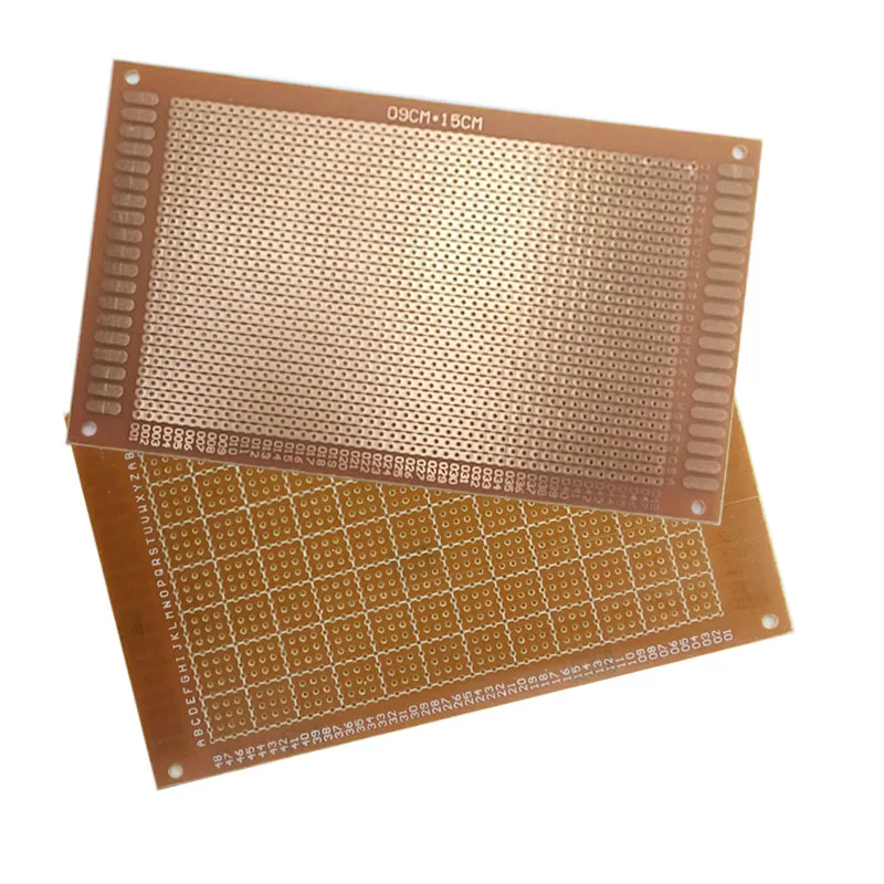 2 шт. DIY печатная плата для прототипа с подключенными линиями универсальная