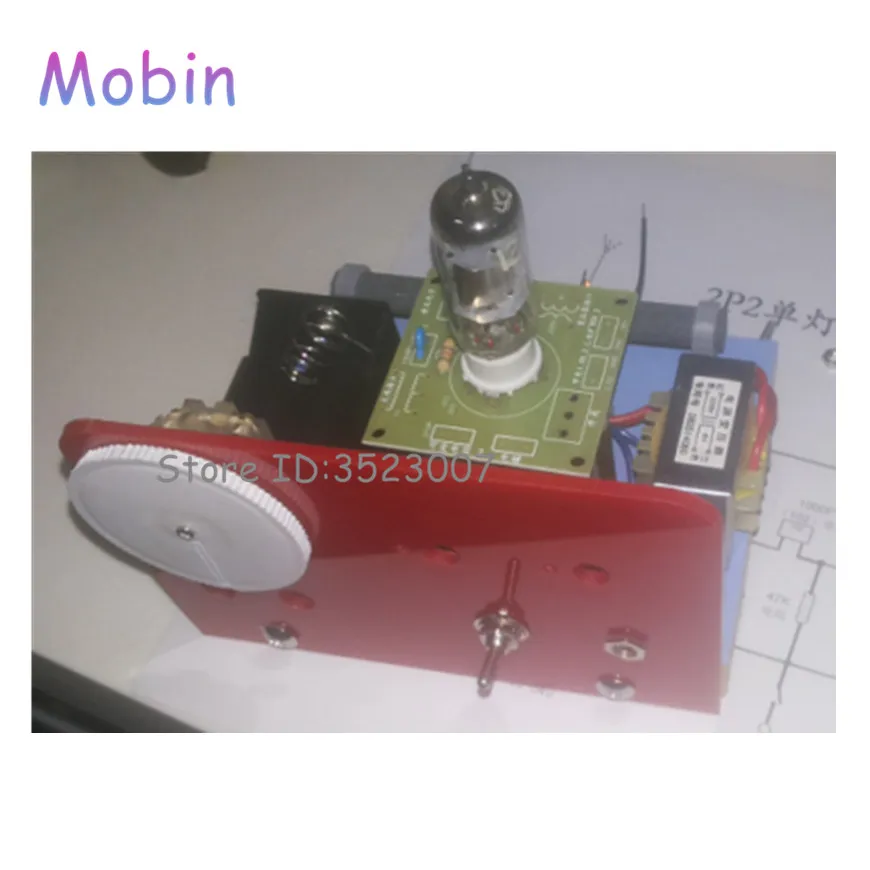 1PCS/LOT MW Transmitter 0.2W Tube Wave small radio transponder MP3 AM / CW transmitter with base kit Free shipping | Электроника