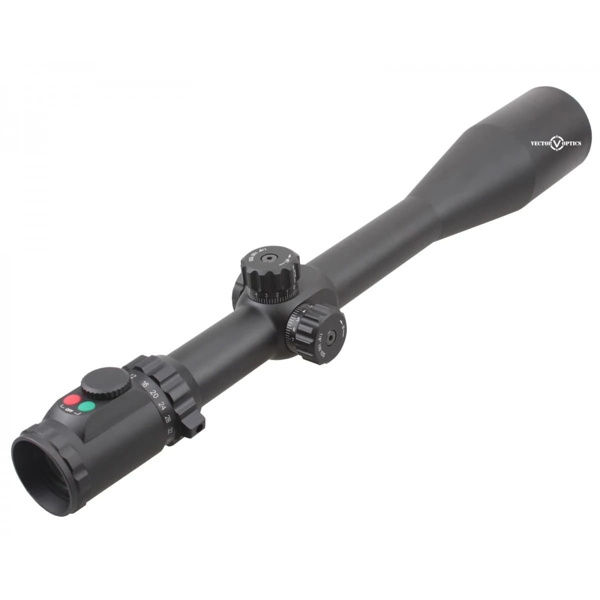 Векторная оптика Minotaur 12 60x60 Riflescope тонкая травленная сетка 1/8 MOA боковая