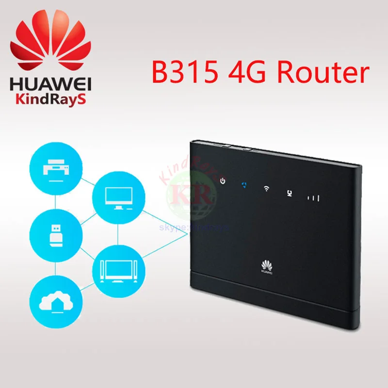 Разблокированный Мобильный Wi Fi роутер Huawei B315 4G LTE точка доступа 150 Мбит/с cpe ключ