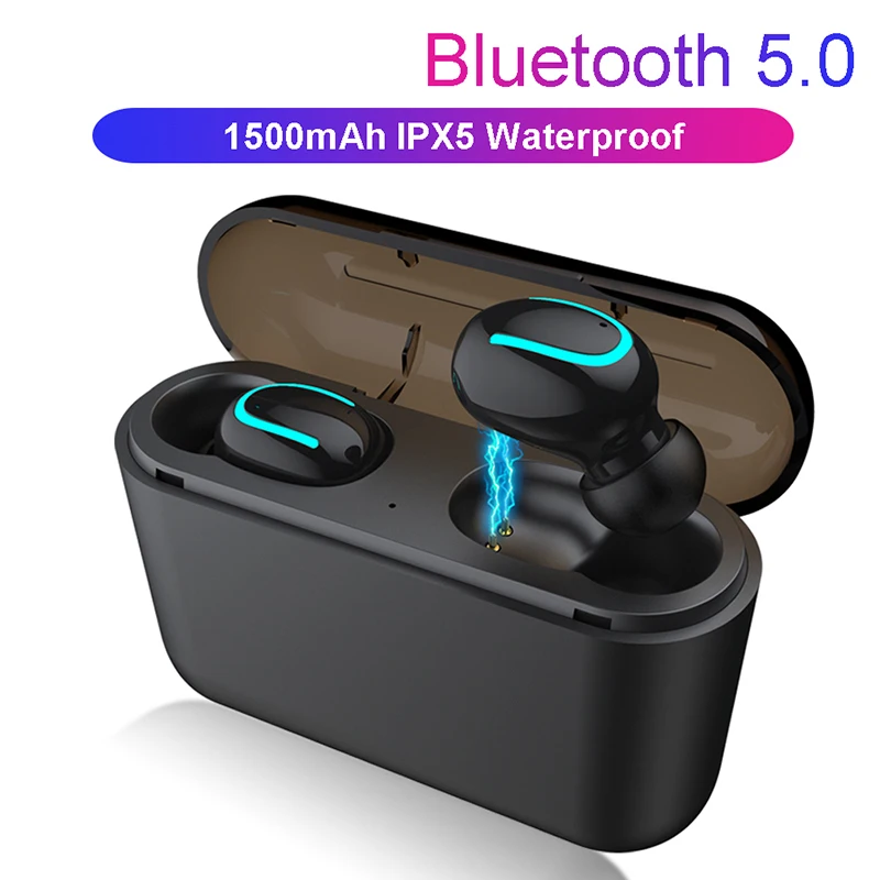 Wireless Headset Bluetooth 5.0 Earphones For Oneplus 6 6T 7 Pro 5T 3T Case Mobile Accessories Earbud noise canceling headphones |
