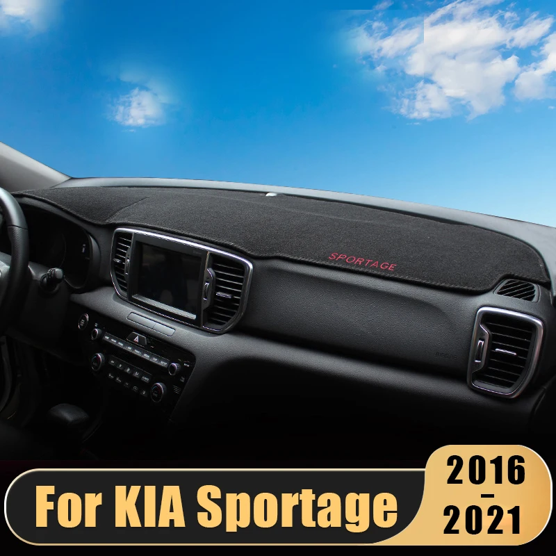 Чехол для приборной панели автомобиля KIA Sportage 4 2016-2020 2021 Солнцезащитный коврик