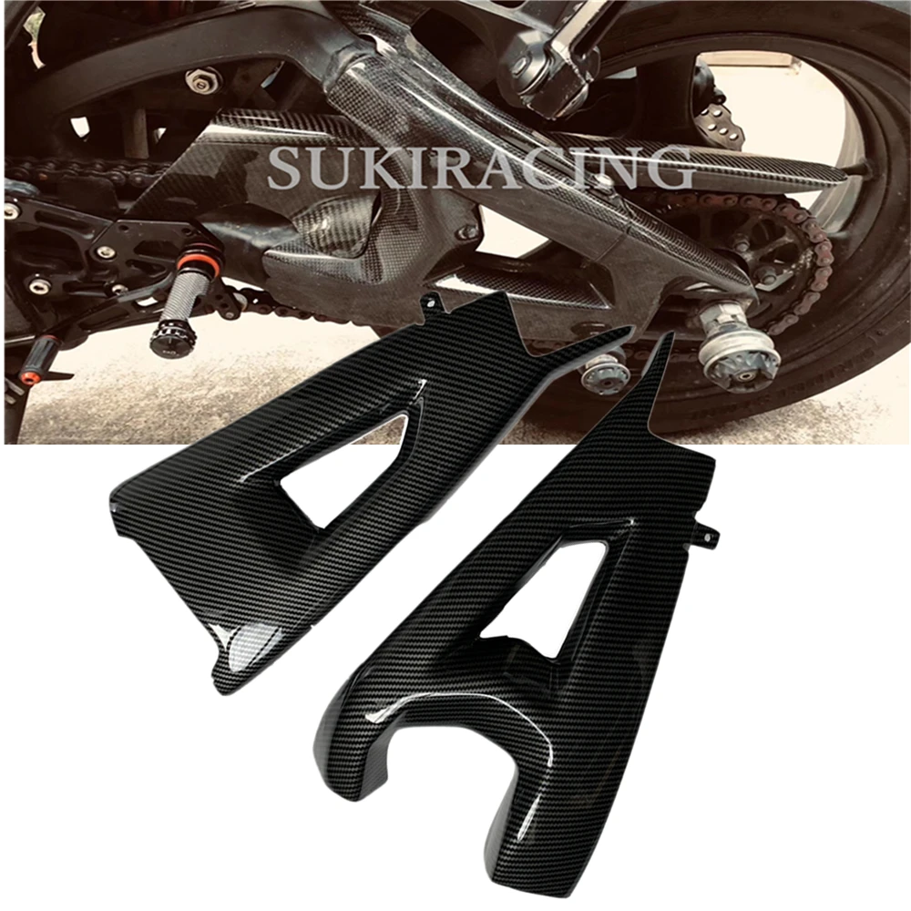 

Motorcycle Swingarm For KAWASAKI ZX-10R 2011 2012 2013 2014-2020 ABS Plastic Carbon Color Swing Arm Fairing Cover