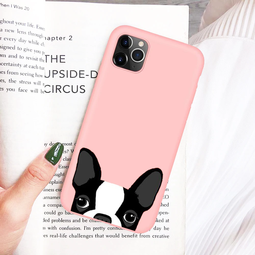 Чехол для телефона iPhone 11 Pro XS Max XR X 8 7 6 6S Plus Роскошная мягкая задняя крышка из ТПУ