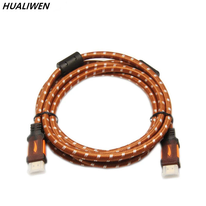 JSJ HDMI к hdmi кабель HD ТВ телефон компьютеру 99.9% высокой чистоты бескислородный
