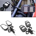 Регулируемые боковые зеркала заднего вида UTV 1,75-2 дюйма для Polaris Ranger RZR XP 1000 900 800 для Can-am Maverick x3