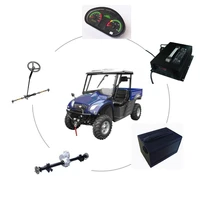 3kw 72v utv rear axle driving system traction motor for electric vehicles