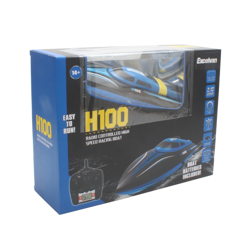 

Skytech H100 RC Boat 2.4G Remote Controlled 180 Flip 28KM/H High Speed Electric RC Boat Toy For Kids Gifts