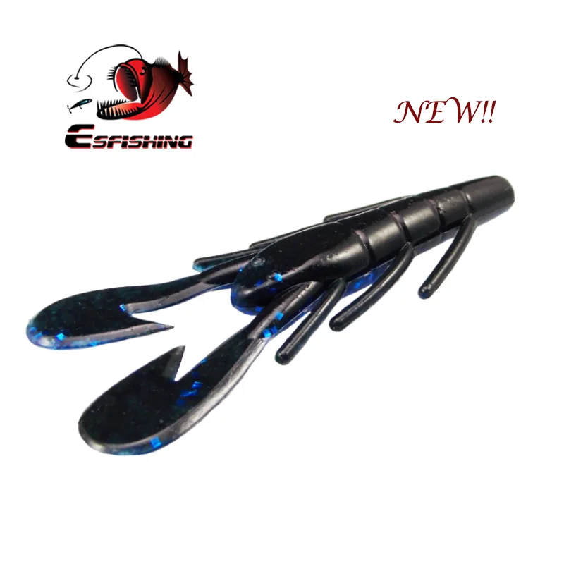 ESFISHING новая приманка для рыбалки Мягкая приманка Vibe Craw 8 шт. 85 мм 6 г рыболовные приманки воблер гольян Мягкая приманка для троллинга