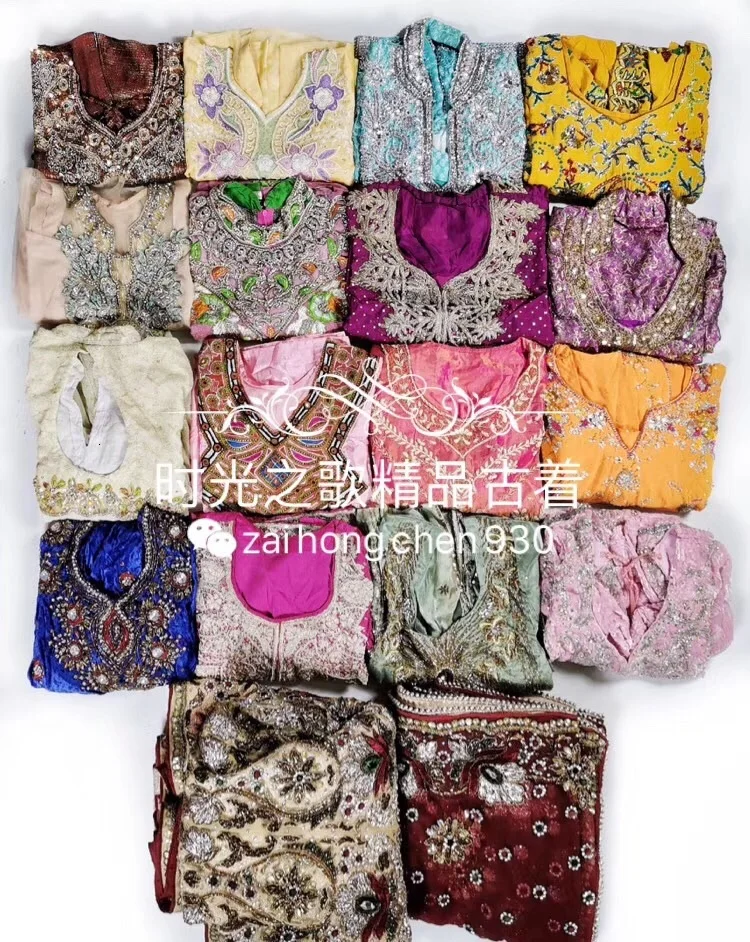 

Ancient India Embroidery Nail Pearl Vintage Antique Clothing Clothes Saree Indian Dress Kurti