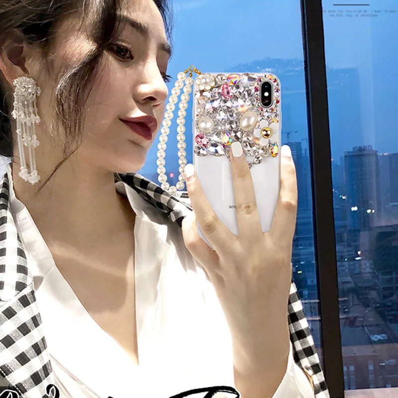 Роскошный блестящий чехол с кристаллами для HuaweiP9 P10 P20 P30 PLUS LiTE mate 10 20 30 Pro Lite Plus Diamond Coque Fundas Coque