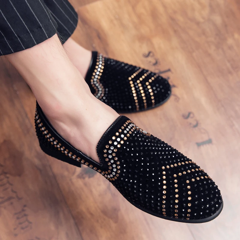 Туфли XQWFH мужские классические роскошные модные туфли в итальянском стиле