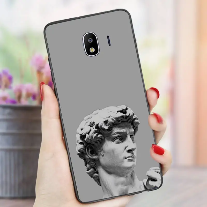 

Vintage Funny Plaster Phone Case for redmi 5 plus 6A 7A 8A 9A note 7 8T 9S Black Soft pro max nax fundas cover
