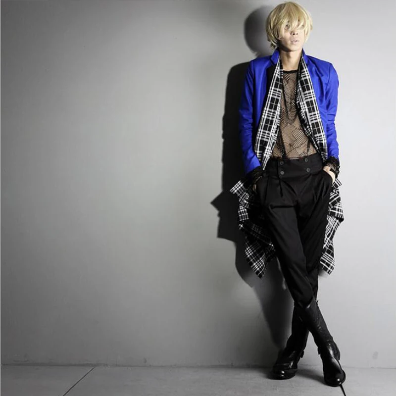 Мужские леопардовые брюки повседневные штаны в японском и корейском стиле